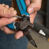 Klein Tools K12035 Klein-Kurve Wire Cutters, Heavy Duty Wire Stripping Tool