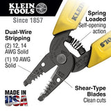 Klein Tools 11048 Dual Wire Stripper Cutter for Solid Wire