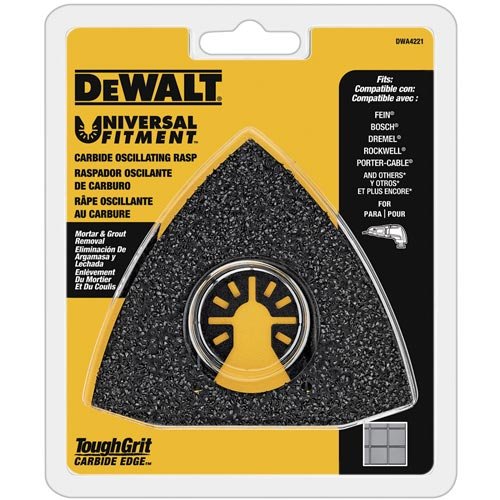 DEWALT Oscillating Tool Blade, Carbide Rasp (DWA4221)