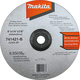 Makita 741421-B-10 9-Inch Grinding Wheel, 10-Pack