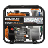Generac 6918 CW20 2-Inch Clean Water Pump with Easy Prime