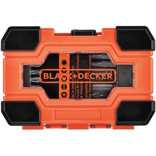 BLACK+DECKER Screwdriver Set, Impact Ready, 32-Piece (BDA32IRDD)