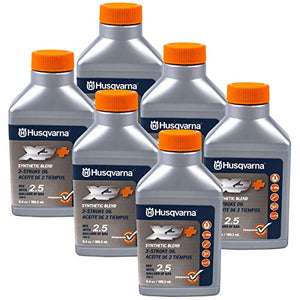 Husqvarna 6PK Genuine OEM XP 2-Cycle Oil 2.5 Gallon Mix 6.4oz 593152303