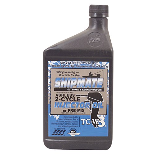 Shipmate Outboard Synthetic Blend 2-Cycle Injector Oil Quart #1026-4052