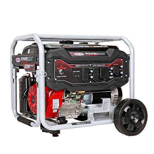 SIMPSON Cleaning SPG8310E Portable Gas Generator with Electric Start 8300 Running Watts 10000 Starting watts