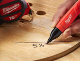 MILWAUKEE ELEC TOOL 48-22-3103 Medium, Chisel Black Marker,