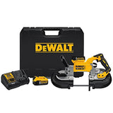 DEWALT 20V MAX Portable Band Saw Kit, Deep Cut (DCS374P2)