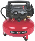 PORTER-CABLE Compressor, Oil-Free, UMC Pancake, 13-Piece Accessory Kit, 6-Gallon, 150 PSI (C2002-WK)