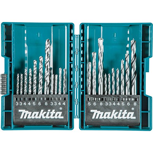 Makita B-44884 21 Pc. Assorted Metric Drill Bit Set