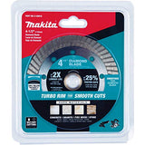 Makita E-02618 4-1/2" Diamond Blade, Turbo, Hard Material