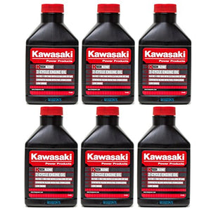 Kawasaki Pack of 6 99969-6084 6.4oz 50:1 2.5 Gallon 2 Cycle Engine Oil K-TECH Blend