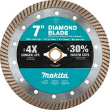 Makita B-69727 7" Diamond Blade, Turbo, General Purpose