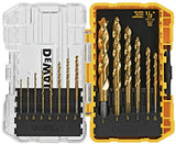 DEWALT Drill Bit Set, Titanium, 14-Piece (DW1354)