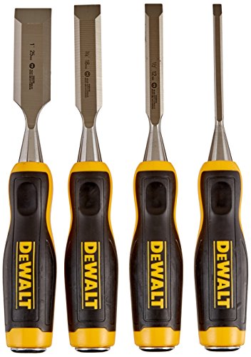 DEWALT DWHT16063 Short Blade Wood Chisel 4piece set
