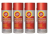 Fluid Film FLUIAS11 As11 11.75oz Spray Cans, 12" Orange (4 Pack) (4)