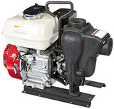 Banjo 200PIH-5 Cast Iron Centrifugal Pump, Gas Engine, 100' Maximum Head, 5.5 hp, 3600 RPM, 40 psi Pressure, 2" NPT, Black/Red/White