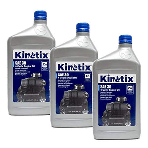 Kinetix 80003 High Performance Small Engine SAE 30 Oil 4-Cycle Engine - 3 Pack