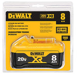 DEWALT 20V MAX XR Battery, 8.0-Ah (DCB208)