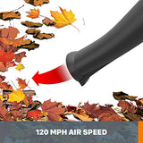 WORX WG545.1 AIR 20V PowerShare Lightweight Cordless Battery-Powered Leaf Blower/Sweeper with Accessory Attachments and Bag