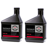 Briggs and Stratton of Genuine OEM Replacement Oil ?100005 - 2 Pack