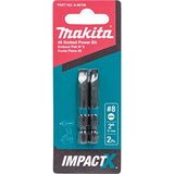 Makita A-96796 Impactx 8 Slotted 2? Power Bit, 2 Pack