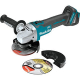 Makita XAG04Z 18V LXT Lithium-Ion Brushless Cordless 4-1/2? / 5" Cut-Off/Angle Grinder, Tool Only