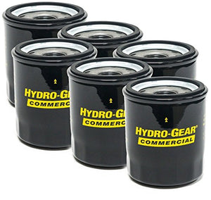 Hydro-Gear 6PK Genuine OEM Hydraulic Oil Filters Replacement for 52114 Ariens 21545100 Bad Boy 063-1050-00 Toro 109-3321 Ferris Snapper 5101026X1 5101026X1SM Gravely 21545100 Hustler 600976