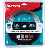 Makita E-02515 9" Diamond Blade, Segmented, General Purpose