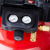 PORTER-CABLE Air Compressor, 6-Gallon, Pancake, Oil-Free (C2002)