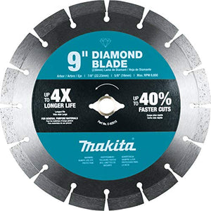 Makita E-02515 9" Diamond Blade, Segmented, General Purpose