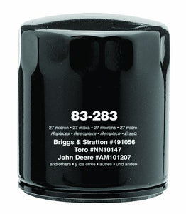 Oregon 83-283 Oil Filter Replaces Briggs & Stratton 491056, Kohler 52-050-02-S