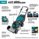 Makita XML09PT1 36V (18V X2) LXT Brushless 21" Self-Propelled Commercial Lawn Mower Kit with 4 Batteries (5.0Ah)