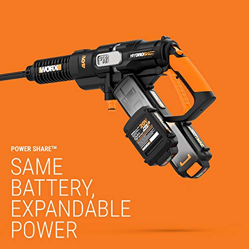 Worx wg644 best sale 2x20v hydroshot