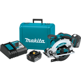 Makita XSS01T 18V LXT® Lithium-Ion Cordless 6-1/2" Circular Saw Kit (5.0Ah)