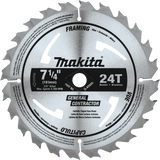 Makita D-45989-10 7-1/4" 24T Carbide-Tipped Circular Saw Blade, Framing/General Purpose, 10 pack