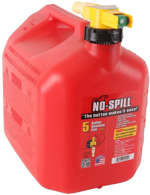 No-Spill 5 gallon gas can #1450