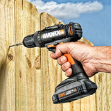 WORX WX958L 20V Cordless Drill Driver WX101L, 20V 24mm Cordless Jigsaw WX543L and 20V Flexible LED Light WX028L Combo kit Battery and Charger Included
