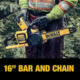 DEWALT FLEXVOLT 60V MAX Chainsaw, Brushless, Tool Only (DCCS670B)