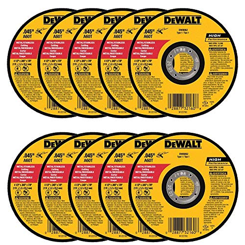 DEWALT - DW8062 - 10,PK DW8062 4-1/2