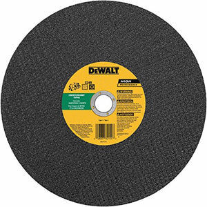 DeWALT DW8027 12" x 1/8" x 20mm Concrete/Masonry Portable Saw Cut-Off Wheel