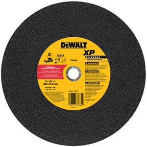 DEWALT DW8059 14-Inch by 7/64-Inch XP Metal Stud Cutting Wheel, 1-Inch Arbor
