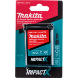 Makita A-99770 ImpactX™ #2 Square Recess 1″ Insert Bit, 25 pack