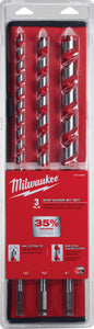 Milwaukee 48-13-3000 3 pc. Ship Auger Bit Set