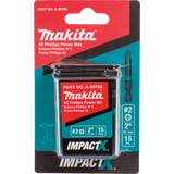 Makita A-99786 ImpactX™ #2 Phillips 2″ Power Bit, 15 pack