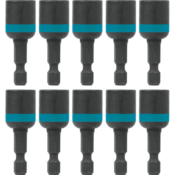Makita A-99487 ImpactX™ 7/16″ x 1-3/4″ Magnetic Nut Driver, 10 pack