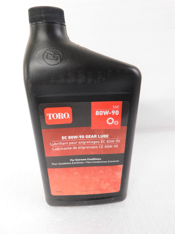 Toro 38906 80W-90 Gear Lube - 32oz Bottle